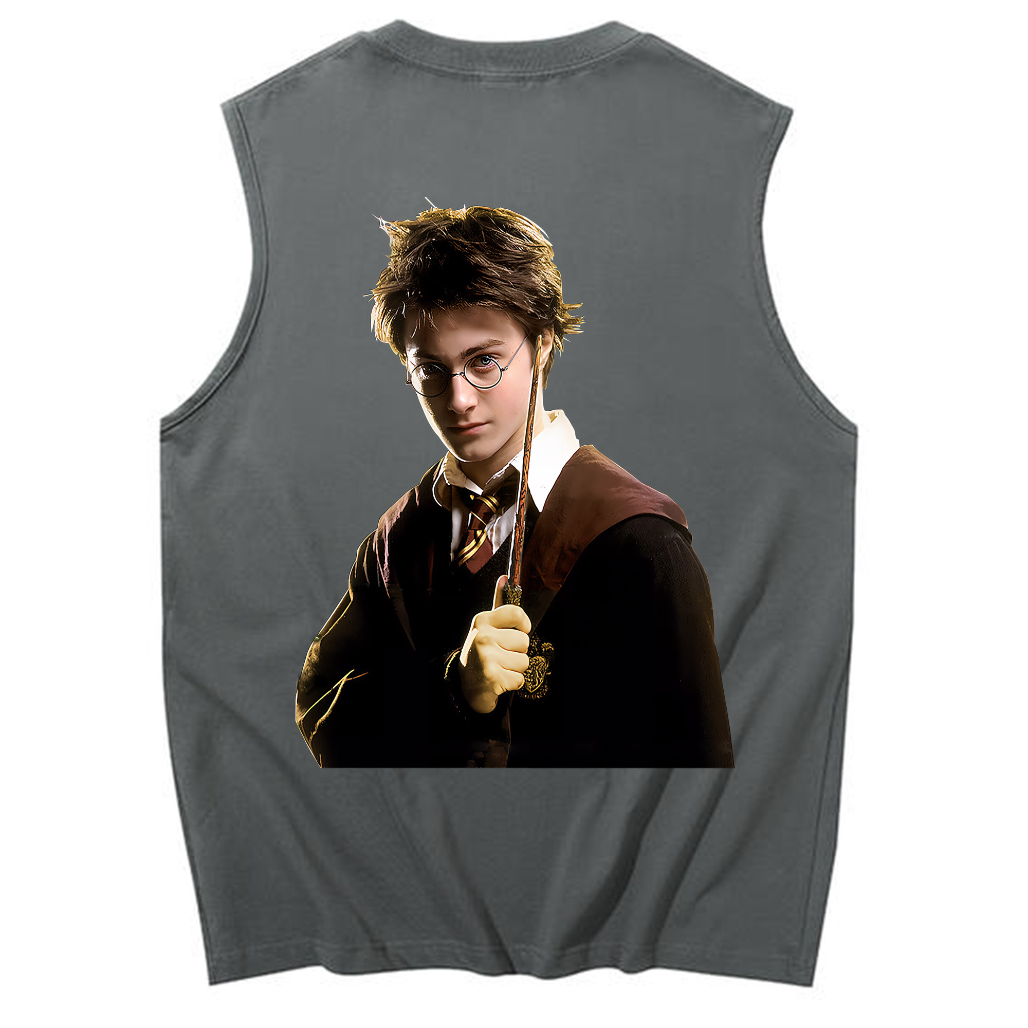 （画像用） Harry Potter ハリー・ポッターシリーズ コットン100％タンクトップ（背面プリント）